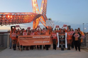 Zonta Says No at the Sky Dance Bridge
