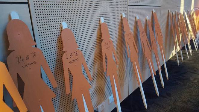 Gladstone orange cutouts