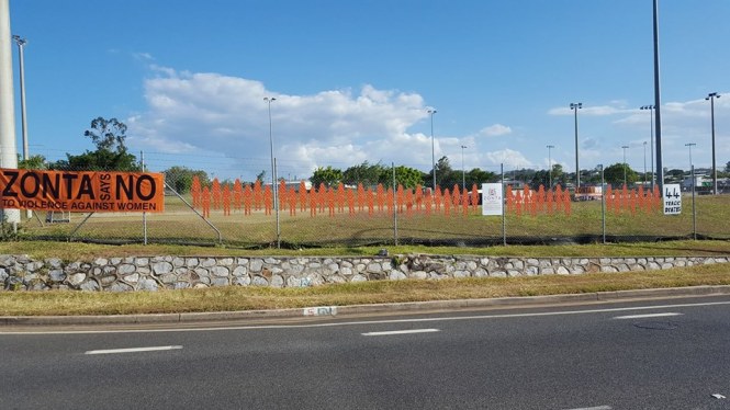 Zonta Club of Gladstone orange ladies